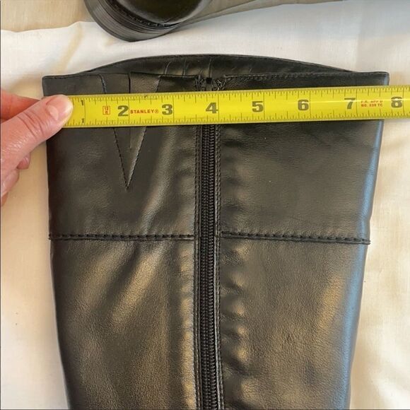 DAVID TATE KNEE HIGH LEATHER BOOTS.  NEW - Picture 10 of 16